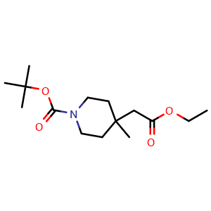 Ethyl 1-Boc-4-methyl-4-piperidineacetate