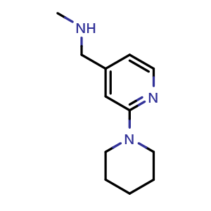N-Methyl-2-piperidino-4-pyridinemethanamine