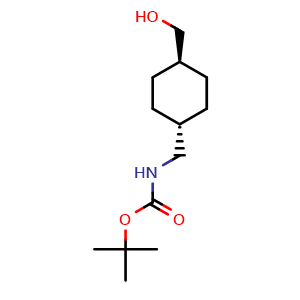 trans-4-(Boc-aminomethyl)cyclohexanemethanol