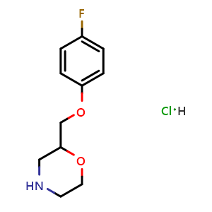 2-[(4-Fluorophenoxy)methyl]morpholine hydrochloride