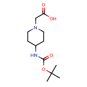 [4-(Boc-amino)piperidin-1-yl]acetic acid