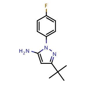 3-(tert-Butyl)-1-(4-fluorophenyl)-1H-pyrazol-5-amine