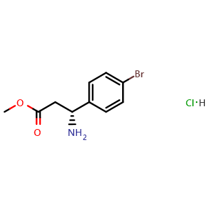 (R)-Methyl 3-amino-3-(4-bromophenyl)propanoate hydrochloride