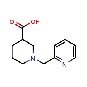 1-(2-Pyridinylmethyl)-3-piperidinecarboxylic acid