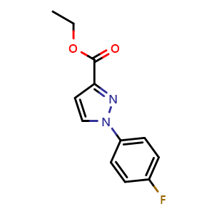 Ethyl 1-(4-fluorophenyl)-pyrazole-3-carboxylate