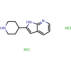 2-(Piperidin-4-yl)-1H-pyrrolo[2,3-b]pyridine dihydrochloride