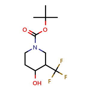 tert-Butyl 4-hydroxy-3-(trifluoromethyl)piperidine-1-carboxylate