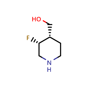 Cis-3-Fluoropiperidin-4-yl)methanol