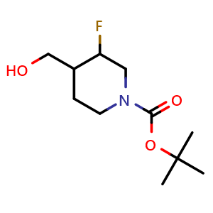 tert-Butyl 3-fluoro-4-(hydroxymethyl)piperidine-1-carboxylate