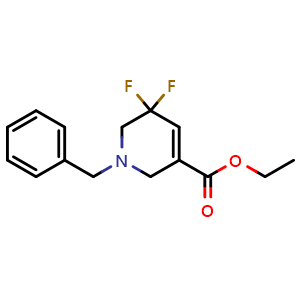 Ethyl 1-Benzyl-5,5-difluoro-1,2,5,6-tetrahydropyridine-3-carboxylate