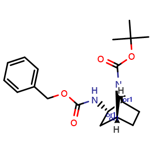 endo-7-Boc-7-azabicyclo[2.2.1]heptan-2-yl benzylcarbamate racemate