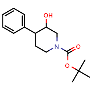 tert-Butyl 3-hydroxy-4-phenylpiperidine-1-carboxylate
