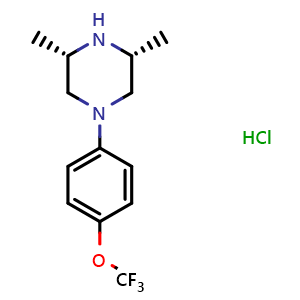 Cis-3,5-dimethyl-1-(4-(trifluoromethoxy)phenyl)piperazine hydrochloride