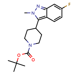 tert-Butyl 4-(6-fluoro-2-methyl-2H-indazol-3-yl)piperidine-1-carboxylate