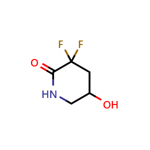 3,3-Difluoro-5-hydroxypiperidin-2-one