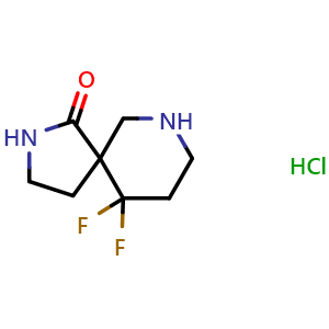 10,10-Difluoro-2,7-diaza-spiro[4.5]decan-1-one hydrochloride