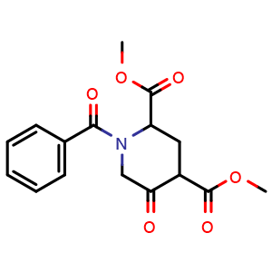 Dimethyl 1-benzoyl-5-oxopiperidine-2,4-dicarboxylate