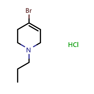 4-Bromo-1-propyl-1,2,3,6-tetrahydropyridine hydrochloride
