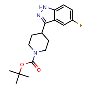 tert-Butyl 4-(5-fluoro-1H-indazol-3-yl)piperidine-1-carboxylate