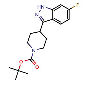tert-Butyl 4-(6-fluoro-1H-indazol-3-yl)piperidine-1-carboxylate