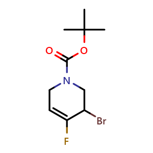 tert-Butyl 5-bromo-4-fluoro-5,6-dihydropyridine-1(2H)-carboxylate