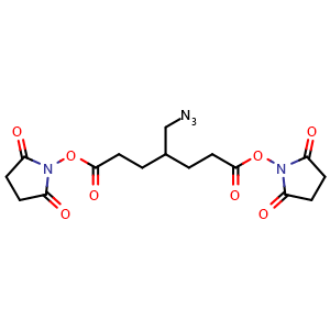 Bis(2,5-dioxopyrrolidin-1-yl) 4-(azidomethyl)heptanedioate