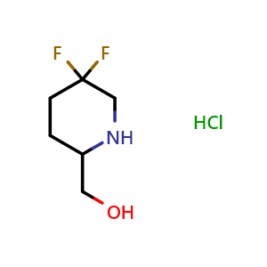 (5,5-Difluoropiperidin-2-yl)methanol hydrochloride