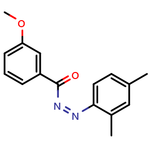 ((2,4-Dimethylphenyl)diazenyl)(3-methoxyphenyl)methanone