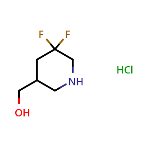 (5,5-Difluoropiperidin-3-yl)methanol hydrochloride
