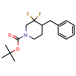 tert-Butyl 4-benzyl-3,3-difluoropiperidine-1-carboxylate