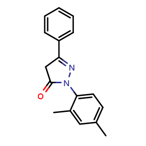 1-(2,4-Dimethylphenyl)-3-phenyl-1H-pyrazole-5(4H)-one