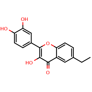2-(3,4-Dihydroxyphenyl)-6-ethyl-3-hydroxy-4H-chromen-4-one