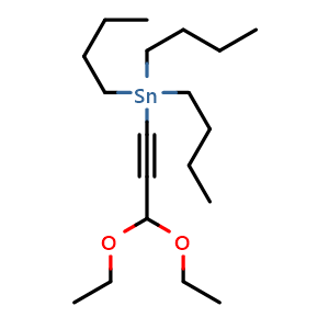 Tributyl(3,3-diethoxy-1-propyn-1-yl)-stannane