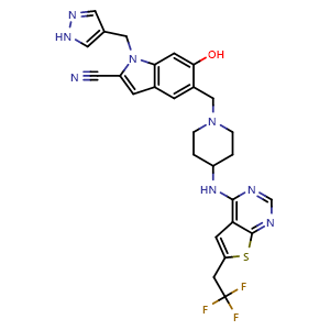Chemical structure of MI-538 , CAS 1857417-10-7, AChemBlock M24071