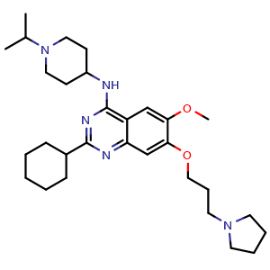 Chemical structure of UNC0638 , CAS 1255580-76-7, AChemBlock M24072