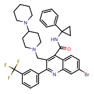 Chemical structure of GSK2193874 , CAS 1336960-13-4, AChemBlock M24073