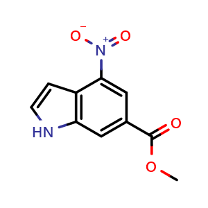 Methyl 4-nitro-1H-indole-6-carboxylate