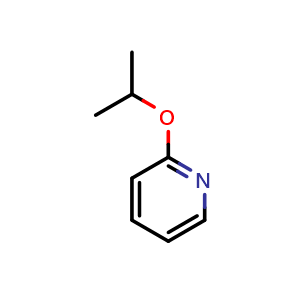 Chemical structure of 2-Isopropyloxypyridine , CAS 16096-13-2, AChemBlock N24110