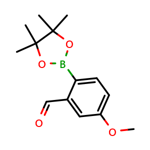 5-methoxy-2-(4,4,5,5-tetramethyl-1,3,2-dioxaborolan-2-yl)benzaldehyde