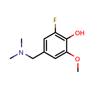 4-(Dimethylaminomethyl)-6-fluoro-2-methoxyphenol
