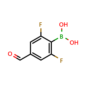 2,6-Difluoro-4-formylphenylboronic acid