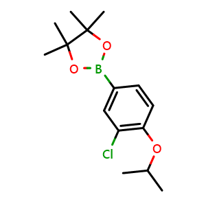 2-(3-chloro-4-isopropoxyphenyl)-4,4,5,5-tetramethyl-1,3,2-dioxaborolane