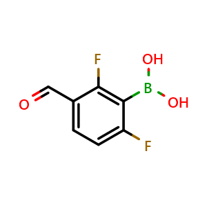 2,6-Difluoro-3-formylphenylboronic acid