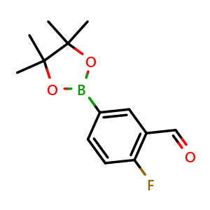 2-fluoro-5-(4,4,5,5-tetramethyl-1,3,2-dioxaborolan-2-yl)benzaldehyde