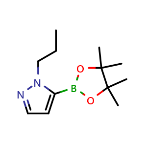 1-propyl-5-(4,4,5,5-tetramethyl-1,3,2-dioxaborolan-2-yl)-1H-pyrazole