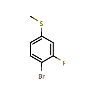 4-Bromo-3-fluorothioanisole
