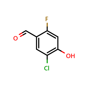 5-Chloro-2-fluoro-4-hydroxybenzaldehyde