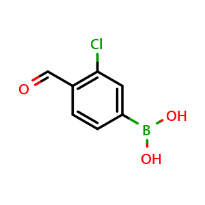 3-Chloro-4-formylphenylboronic acid