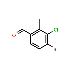 4-Bromo-3-chloro-2-methylbenzaldehyde