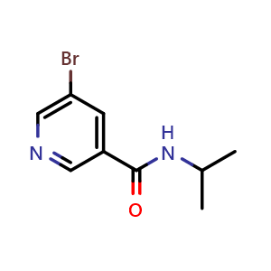 Isopropyl 5-bromonicotinamide